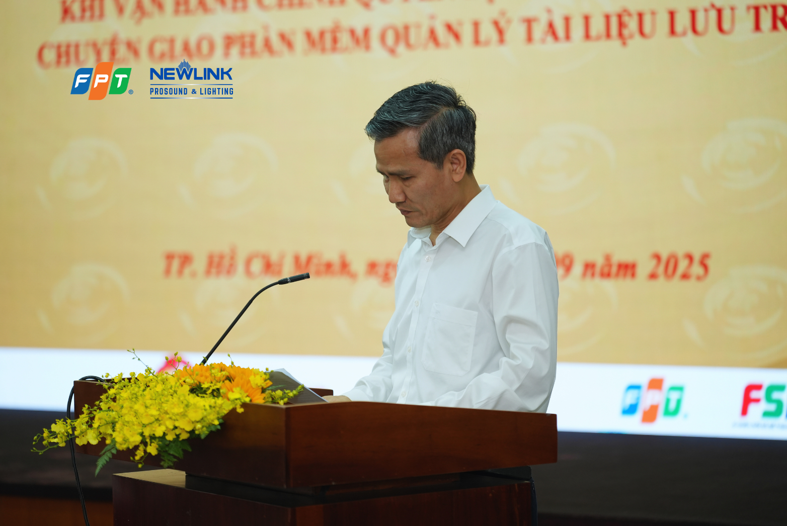 NEWLINK X FPT – Dịch vụ media trọn gói sự kiện cho sự kiện cấp quốc gia
