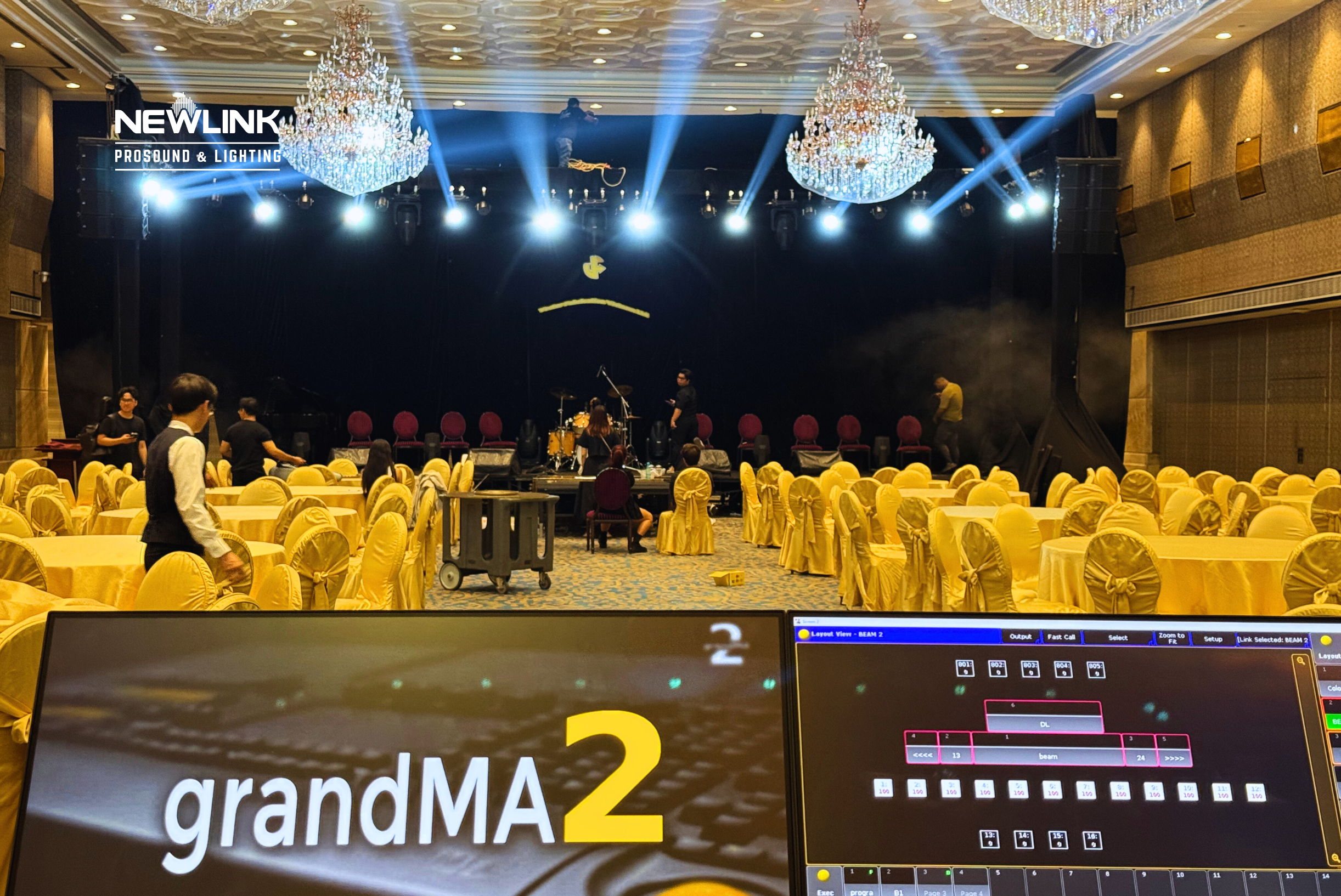 GIẢI PHÁP ÂM THANH ÁNH SÁNG CHUYÊN NGHIỆP TẠI TIMESQUARE