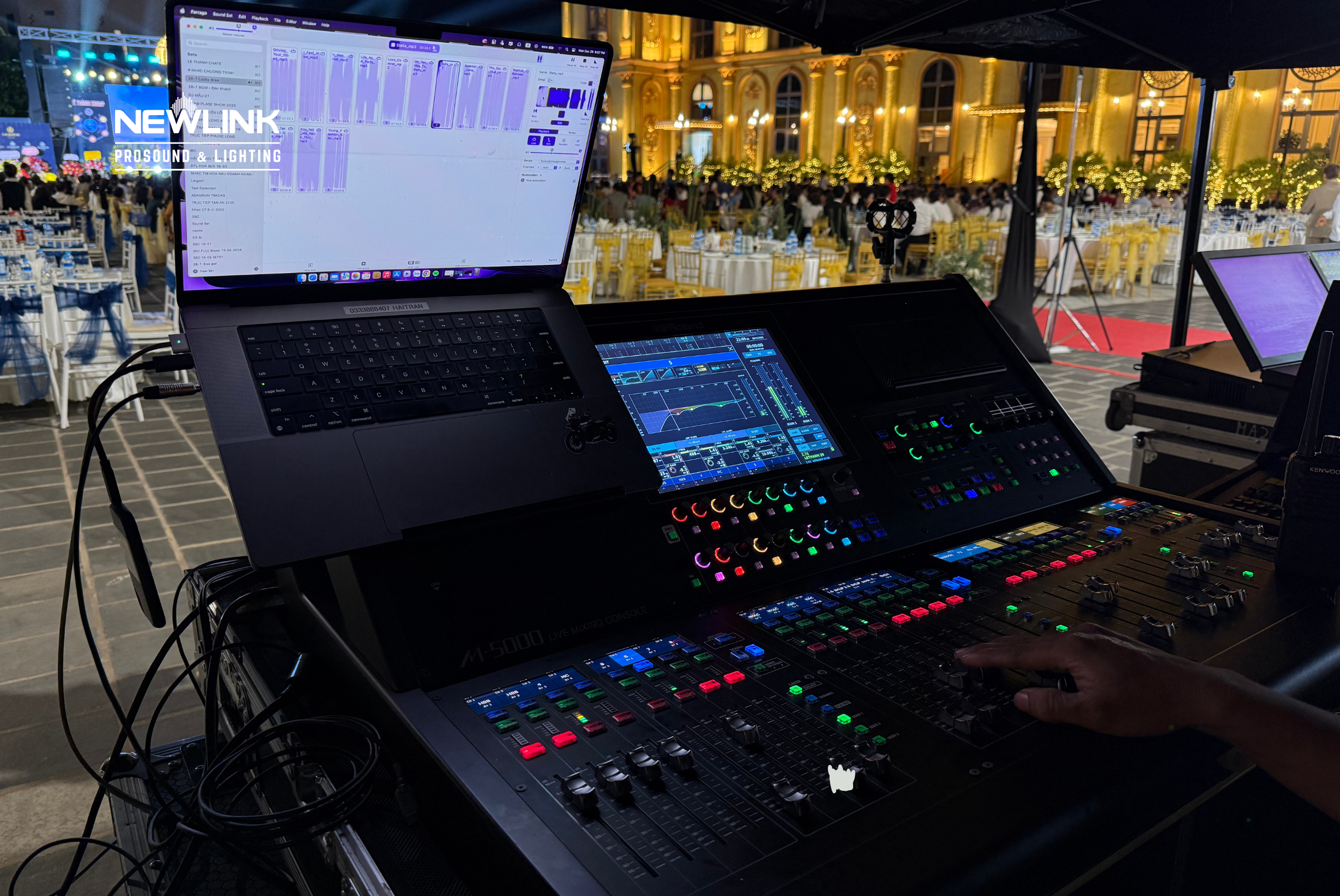 DỊCH VỤ ÂM THANH ÁNH SÁNG SỰ KIỆN CHO GRAND OPENING LA CHATEAU HOTEL TẠI TP. HỒ CHÍ MINH