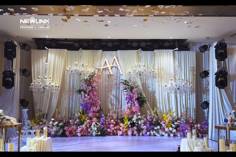 ÁNH SÁNG TIỆC CƯỚI TRỌN GÓI NEWLINK TẠI RIVERSIDE PALACE