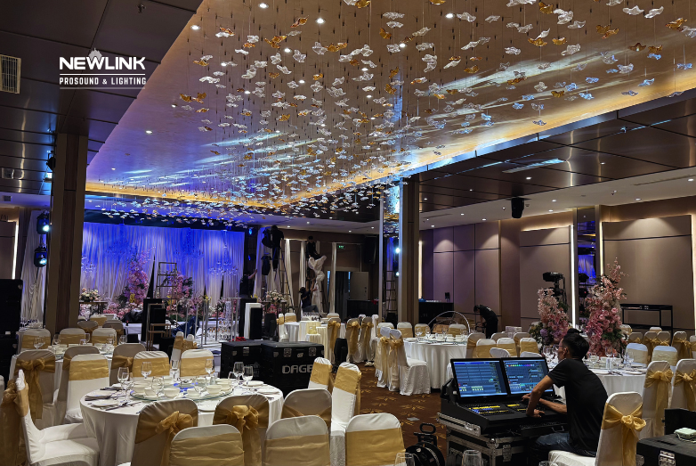 ÁNH SÁNG TIỆC CƯỚI TRỌN GÓI NEWLINK TẠI RIVERSIDE PALACE