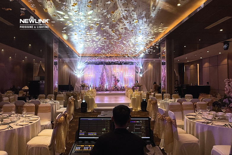 ÁNH SÁNG TIỆC CƯỚI TRỌN GÓI NEWLINK TẠI RIVERSIDE PALACE