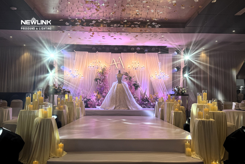 ÁNH SÁNG TIỆC CƯỚI TRỌN GÓI NEWLINK TẠI RIVERSIDE PALACE