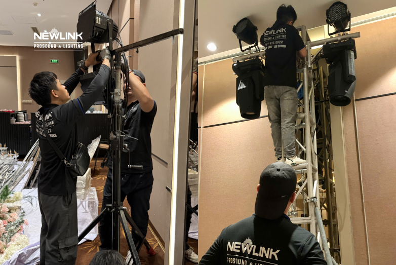 SETUP SÂN KHẤU TIỆC CƯỚI CHUẨN BALLROOM CẦN CHUẨN BỊ GÌ?